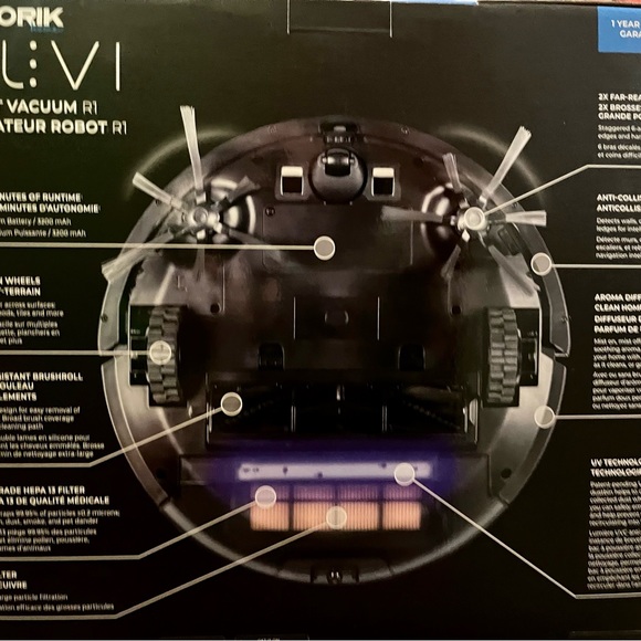 Kalorik R1 vacuum robot - Picture 3 of 3